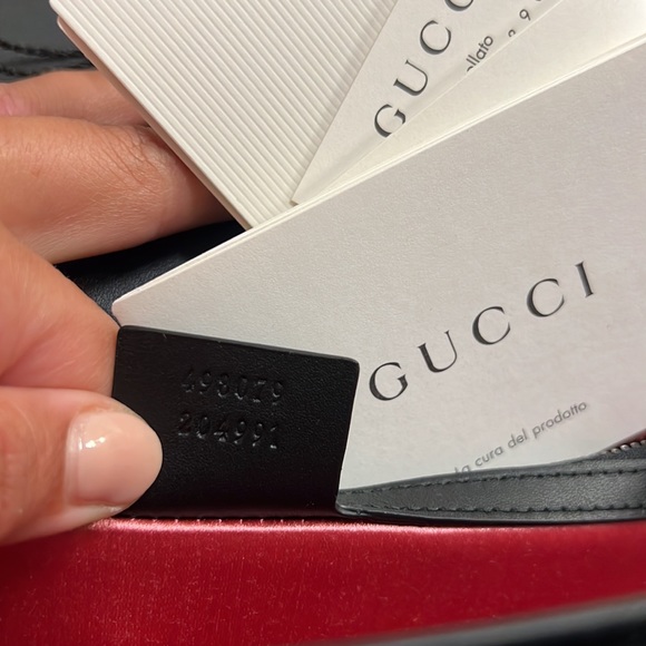 Gucci Marmont velvet clutch bag - Picture 5 of 7